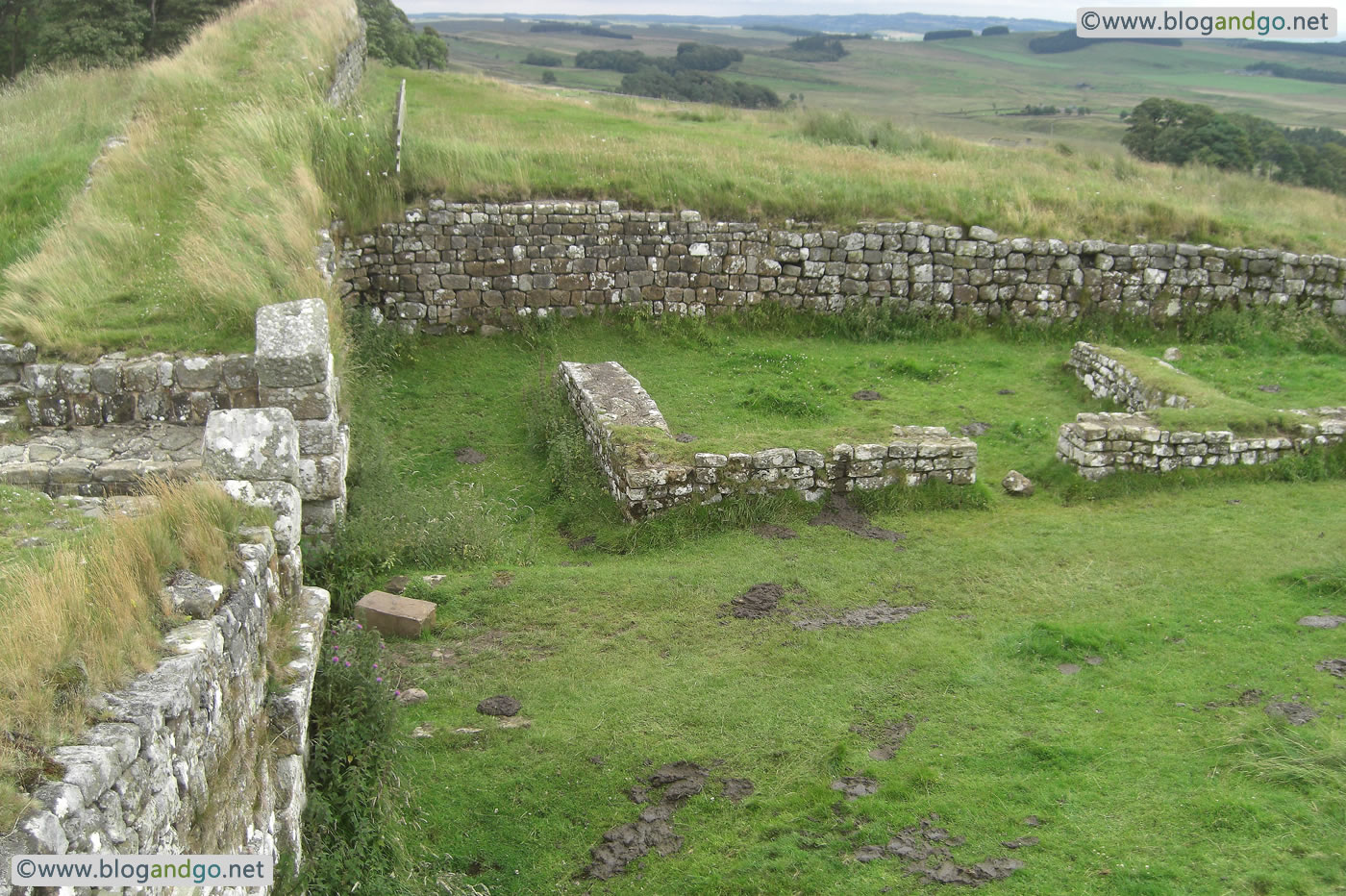 Hadrian's Wall Path - Milecastle 37 Barrack Block